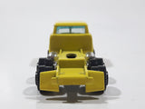 Vintage Yatming Ford F600 Cabover Semi Truck Tractor Rig Yellow Die Cast Toy Car Vehicle