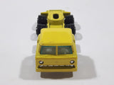 Vintage Yatming Ford F600 Cabover Semi Truck Tractor Rig Yellow Die Cast Toy Car Vehicle