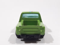 1980s Yatming No. 1601 Chevy Stepside Pickup Truck Green Die Cast Toy Car Vehicle