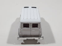 Welly International Airport Van White Die Cast Toy Car Vehicle
