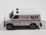 Mini Toys Universal Air Lines White Van Die Cast Toy Car Vehicle