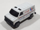 Mini Toys Universal Air Lines White Van Die Cast Toy Car Vehicle