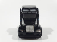 1989 Hot Wheels Workhorse '76 Big Rig Semi Tractor Truck Black Die Cast Toy Car Vehicle