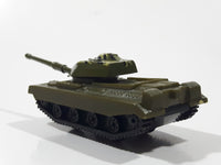 Unknown Brand Military Army Tank Camouflage Green Die Cast Toy Car Vehicle