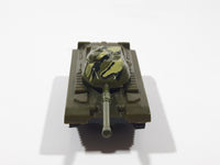 Unknown Brand Military Army Tank Camouflage Green Die Cast Toy Car Vehicle