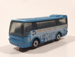2002 Matchbox Across America New Jersey Ikarus Coach Bus Blue Die Cast Metal Toy Car Vehicle
