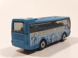 2002 Matchbox Across America New Jersey Ikarus Coach Bus Blue Die Cast Metal Toy Car Vehicle