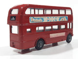 Vintage A Budgie Toy A.E.C. "Routemaster" 64 Seater London Transport Red Double Decker Bus Die Cast Toy Car Vehicle