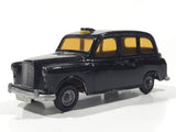 Vintage Budgie Models 1968 Austin FX4 London Taxi Cab Black Die Cast Toy Car Vehicle