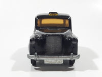 Vintage Budgie Models 1968 Austin FX4 London Taxi Cab Black Die Cast Toy Car Vehicle