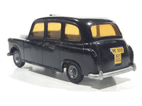 Vintage Budgie Models 1968 Austin FX4 London Taxi Cab Black Die Cast Toy Car Vehicle