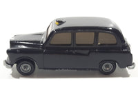 Vintage Budgie Models 1968 Austin FX4 London Taxi Cab Black Die Cast Toy Car Vehicle