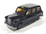 Vintage Budgie Models 1968 Austin FX4 London Taxi Cab Black Die Cast Toy Car Vehicle