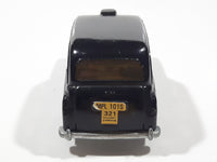 Vintage Budgie Models 1968 Austin FX4 London Taxi Cab Black Die Cast Toy Car Vehicle