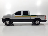 ERTL John Deere Pickup Truck White Plastic and Pressed Steel Die Cast Toy Car Vehicle 8 1/2" Long