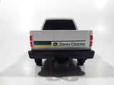 ERTL John Deere Pickup Truck White Plastic and Pressed Steel Die Cast Toy Car Vehicle 8 1/2" Long