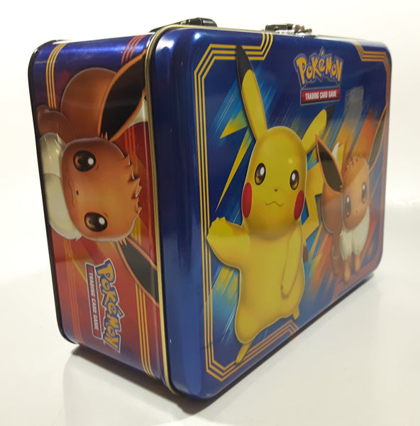 2018 Pokemon Trading Card Game Tin Metal Lunch Box Container Treasure Valley Antiques & Collectibles 2018 Pokemon Trading Card Game Tin Metal Lunch Box Container Treasure Valley Antiques & Collectibles