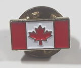Canada Canadian Flag 1/4" x 1/2" Enamel Metal Pin