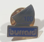 Burrard 100 Sailboat Themed 5/8" x 5/8" Enamel Metal Lapel Pin