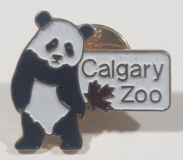 Calgary Zoo Panda Themed 3/4" x 7/8" Enamel Metal Lapel Pin