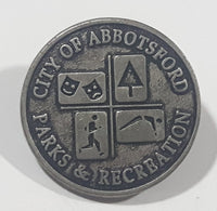 City of Abbotsford Parks & Recreation 7/8" Round Metal Lapel Pin