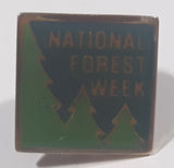 National Forest Week 1/2" x 1/2" Metal Lapel Pin