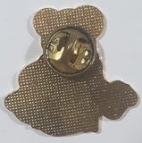 Canada Victim Services 2000 Teddy Bear Themed 1 1/8" x 1 1/8" Enamel Metal Lapel Pin