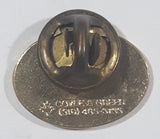 Mr Service Blue Oval Shaped 1/2" x 3/4" Enamel Metal Lapel Pin