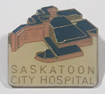 Saskatoon City Hospital 1" x 1 3/8" Enamel Metal Lapel Pin
