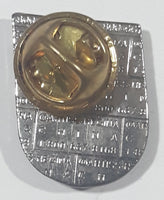 Sask Water 5/8" x 3/4" Enamel Metal Lapel Pin