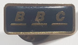BBC British Broadcasting Corporation 3/8" x 7/8" Enamel Metal Lapel Pin