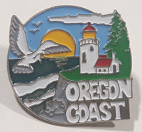 Oregon Coast 1" x 1" Enamel Metal Lapel Pin