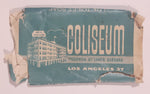 Vintage Hotel Coliseum Figueroa At Santa Barbara Los Angeles 37 Lux Toilet Soap Package EMPTY
