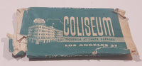 Vintage Hotel Coliseum Figueroa At Santa Barbara Los Angeles 37 Lux Toilet Soap Package EMPTY