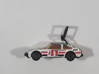 Vintage 1983 Matchbox Toyota Supra White Die Cast Toy Car Vehicle Opening Hatch