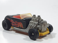 1994 Hot Wheels Roadster Flame Rider Black Die Cast Toy Hot Rod Car Vehicle McDonald's Happy Meal
