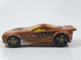 2013 Hot Wheels Street Beasts Scorcher Metallic Orange Die Cast Toy Car Vehicle