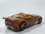 2013 Hot Wheels Street Beasts Scorcher Metallic Orange Die Cast Toy Car Vehicle