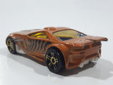 2013 Hot Wheels Street Beasts Scorcher Metallic Orange Die Cast Toy Car Vehicle