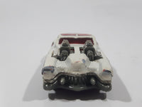 2002 Hot Wheels Grave Rave Evil Twin White Die Cast Toy Car Vehicle