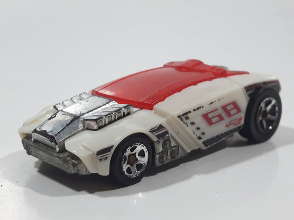 2011 Hot Wheels 4-Lane Elimination Rogue Hog Pearl White Die Cast Toy Car Vehicle