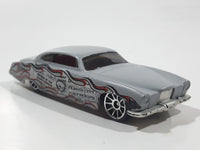 2005 Hot Wheels Fish'd & Chip'd Flat Grey Die Cast Toy Car Vehicle