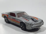 2012 Hot Wheels '81 Camaro Metallic Grey Silver Die Cast Toy Classic Car Vehicle