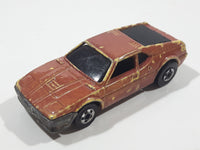 1989 Hot Wheels Color Racers II Wind Splitter Brown Die Cast Toy Car Vehicle