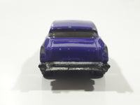 1999 Hot Wheels Shell Gas Station Playset '57 Chevy Purple Die Cast Toy Muscle Car Vehicle