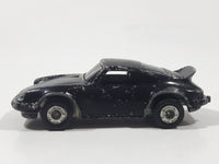 1982 Hot Wheels Porsche 911 P-911 Black Die Cast Toy Car Vehicle