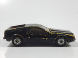 Vintage 1979 Hot Wheels Turismo Yellow (Painted Black) Purple Interior Die Cast Toy Car Vehicle