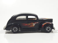 1983 Hot Wheels Hot Ones '40 Ford 2-Door Black Die Cast Toy Hot Rod Car Vehicle