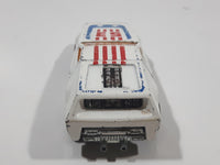Vintage 1972 Lesney Matchbox Superfast No. 53 Tanzara White Die Cast Toy Car Vehicle Made in England