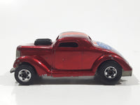 1983 Hot Wheels Neet Streeter Metallic Dark Red Die Cast Toy Car Vehicle